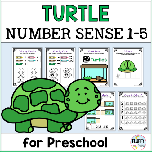 Number sense 1 to 5 for preschool